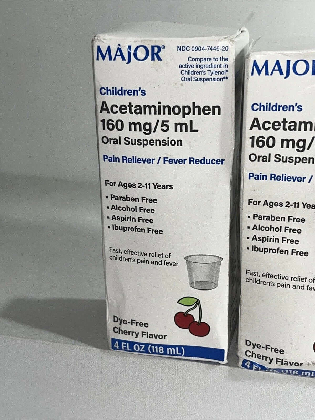Major Pharma Children’s Acetaminophen Liquid Cherry 160mg - Image 6