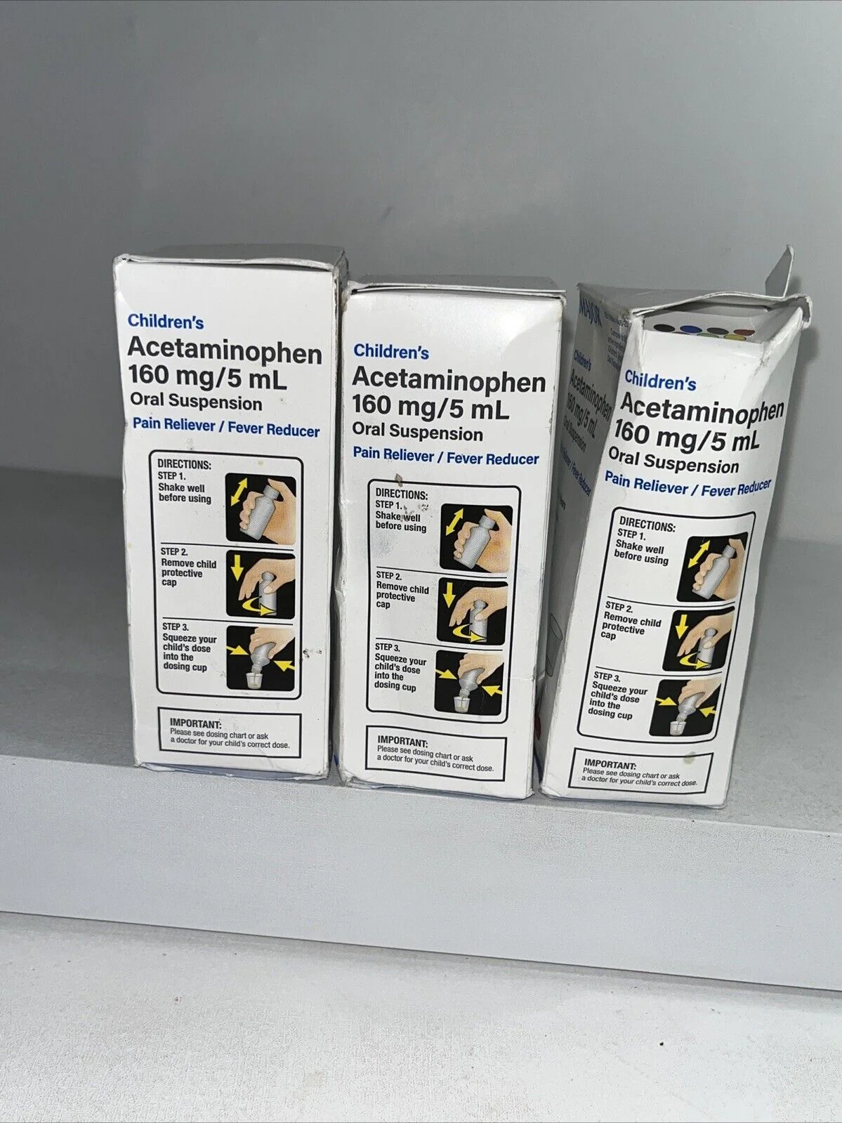 Major Pharma Children’s Acetaminophen Liquid Cherry 160mg - Image 7