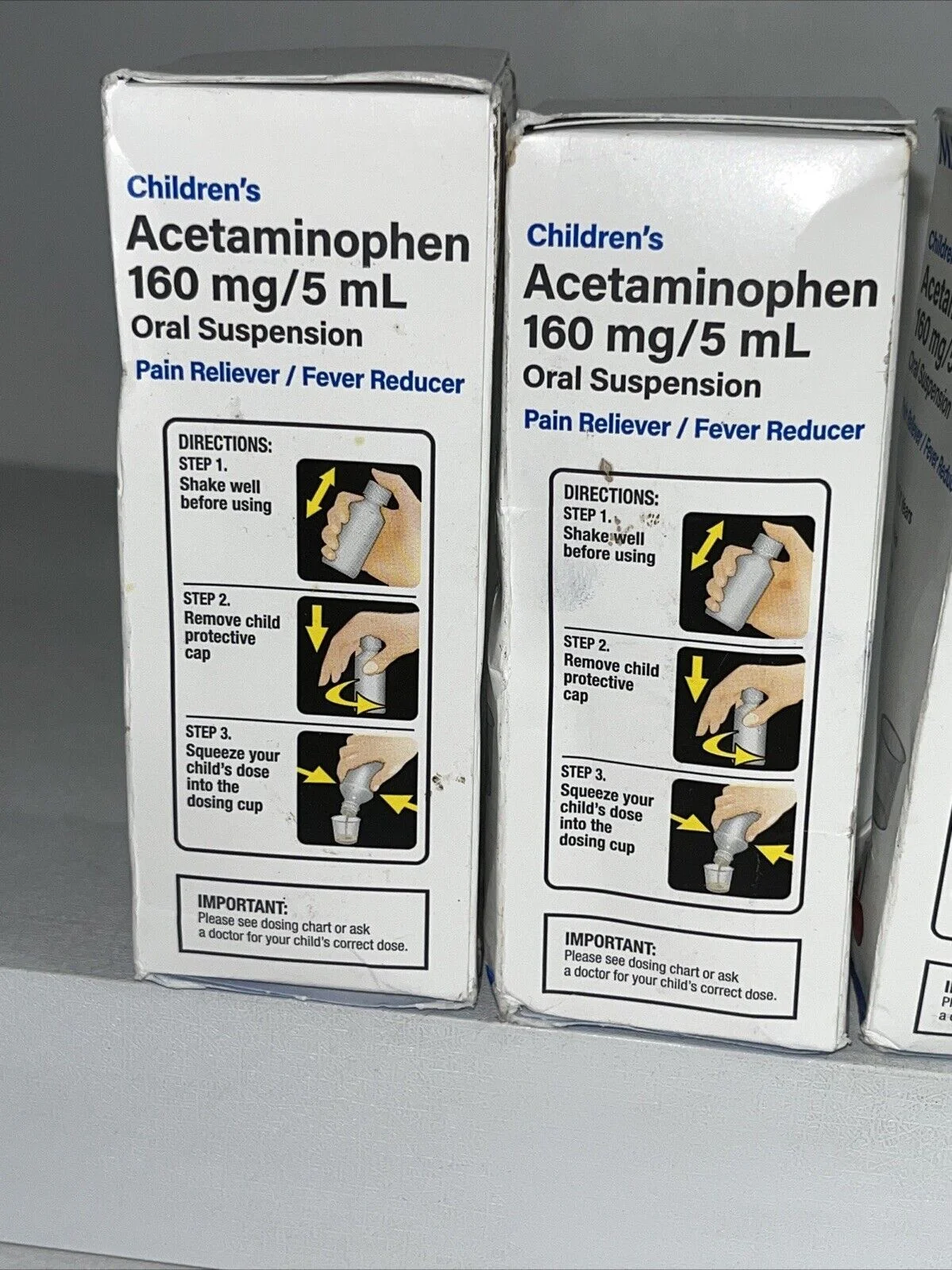 Major Pharma Children’s Acetaminophen Liquid Cherry 160mg - Image 8