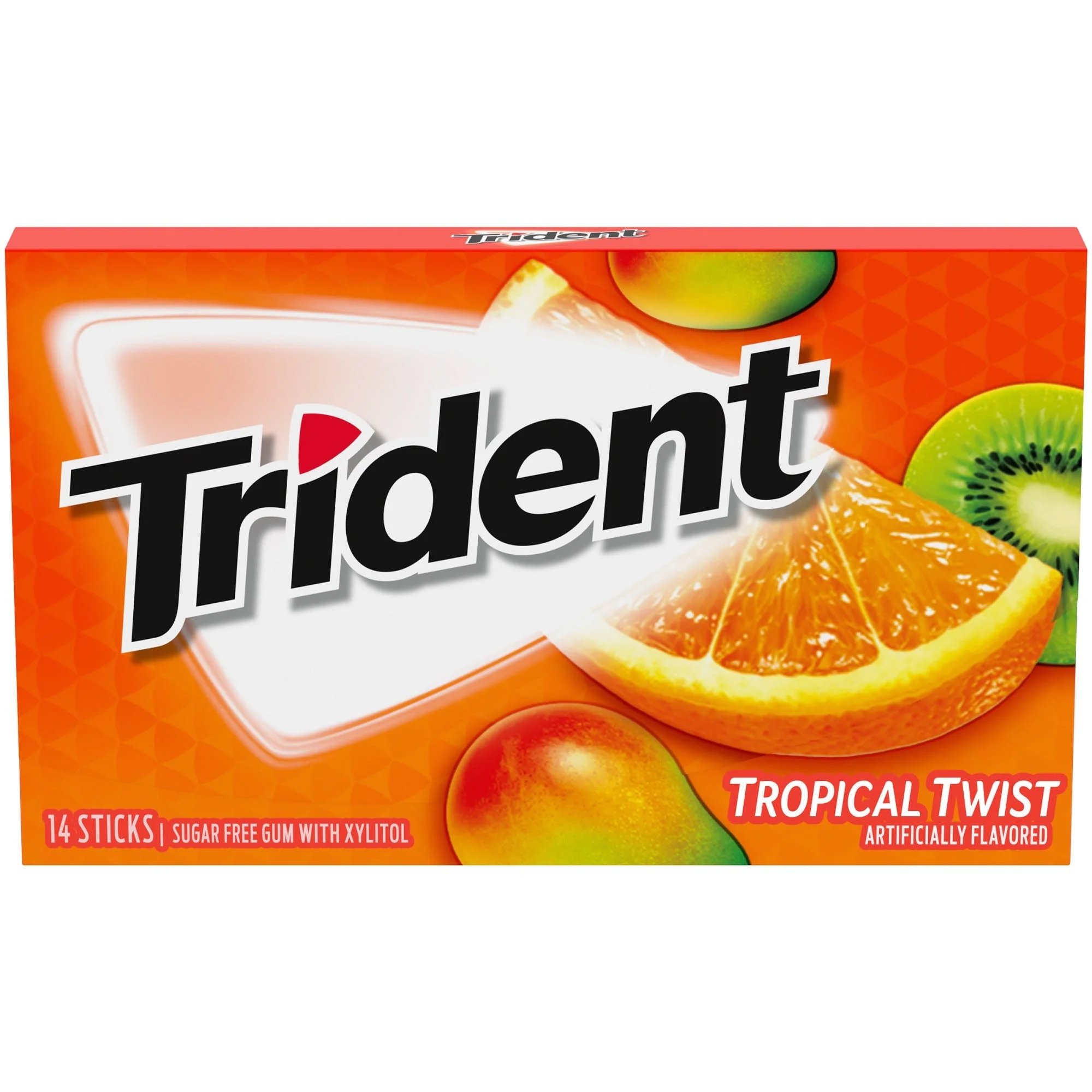 9109906 Sugar Free Tropical Twist Chewing Gum