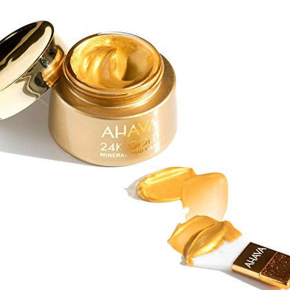Ahava 24K Gold Mineral Mud Mask 1.7oz - Image 2