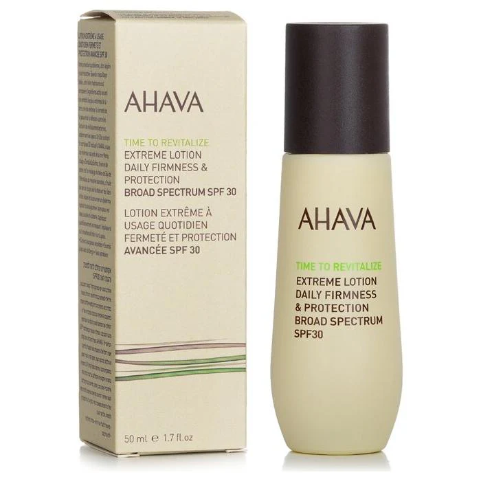 Ahava Time To Revitalize Lotion Spf 30 1.7oz