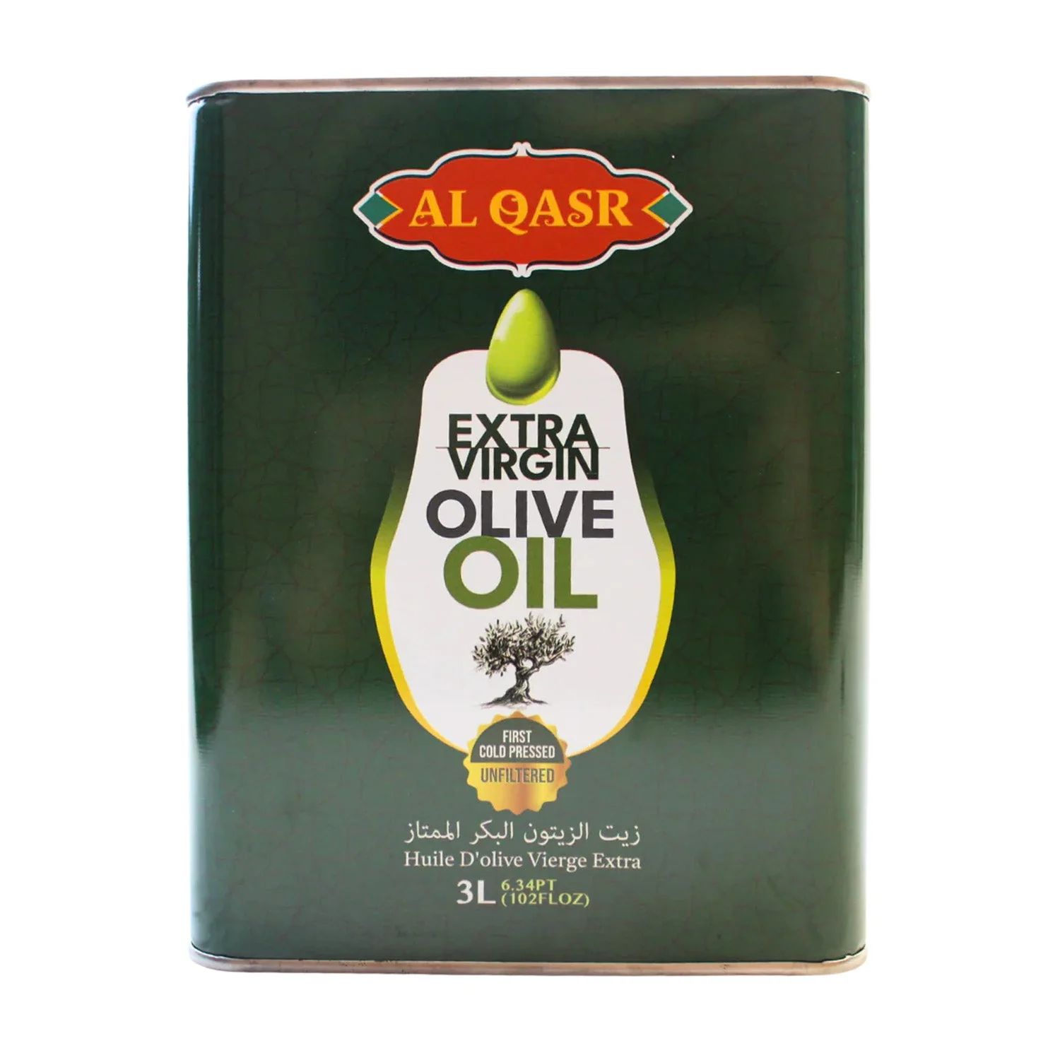 Al Qasr Extra Virgin Olive Oil 3L