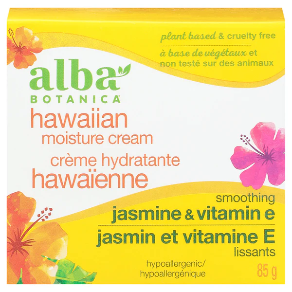 Alba Botanica Hawaiian Moisture Cream Jasmine & Vitamin E 3 oz - Image 3