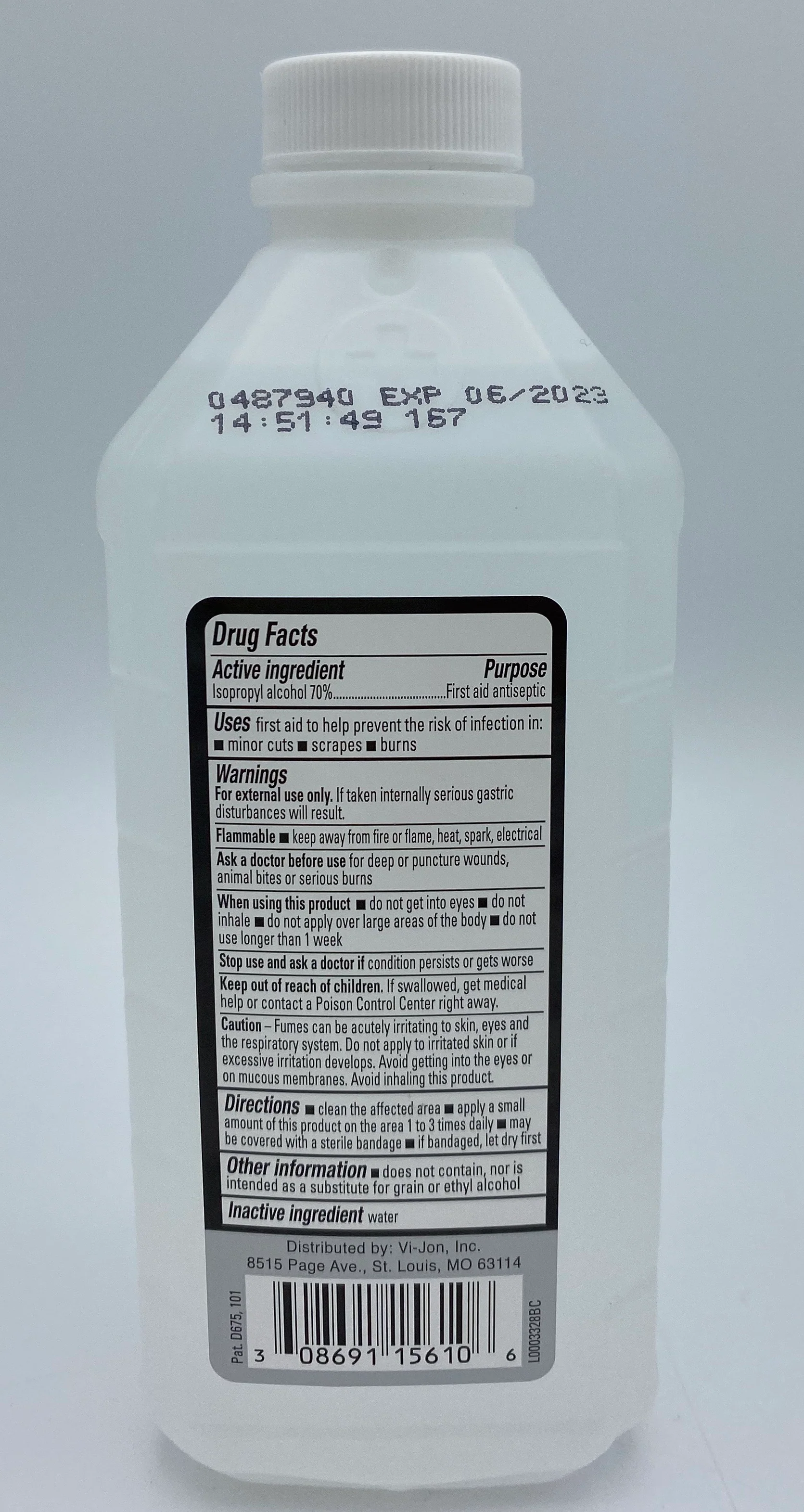 SWAN Isopropyl Alcohol 70% 16 OZ - Image 2