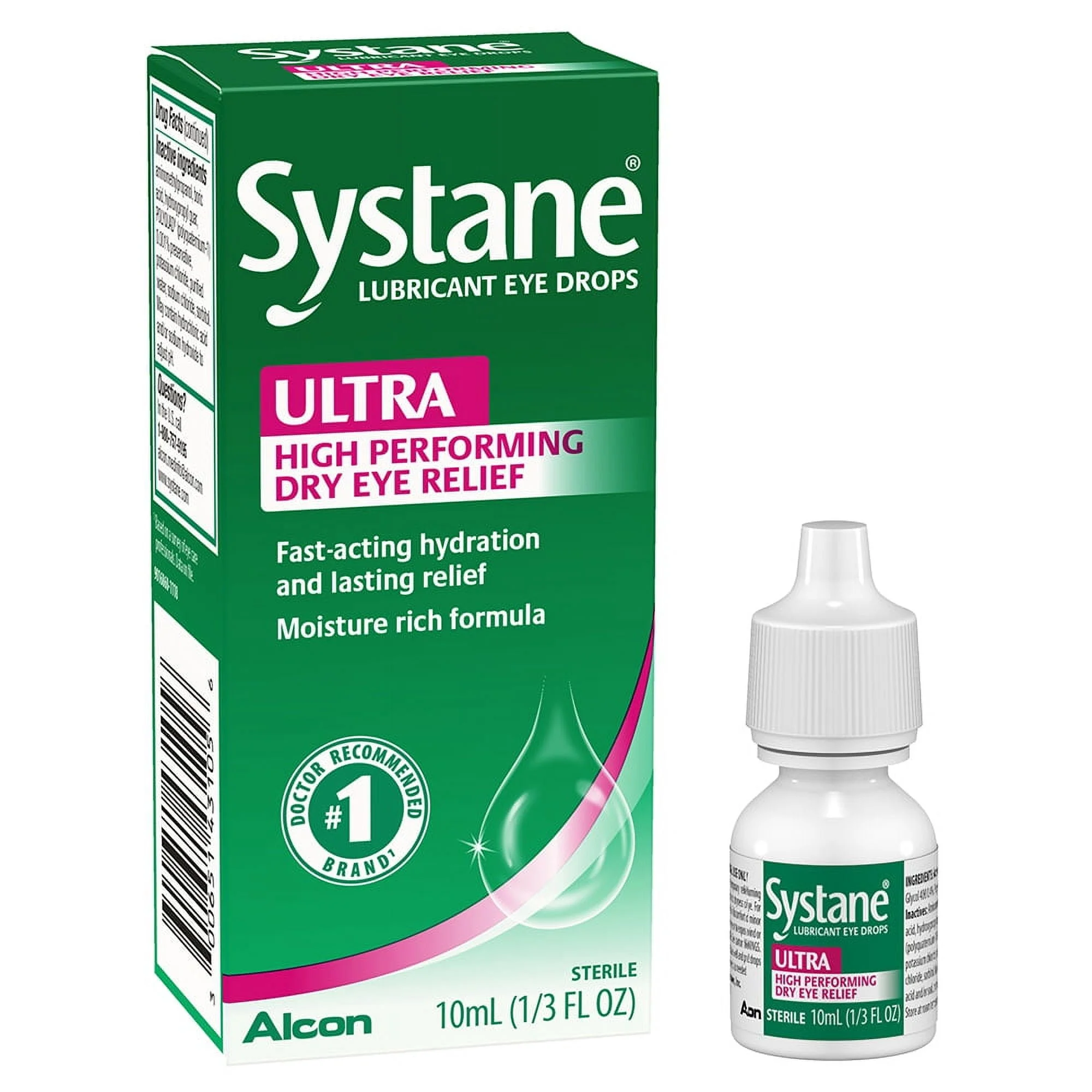 Alcon Systane Ultra Eye Drops 0.33oz