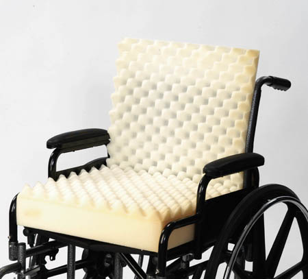 Alex Orthopedics Convoluted Cushion With Back 5117