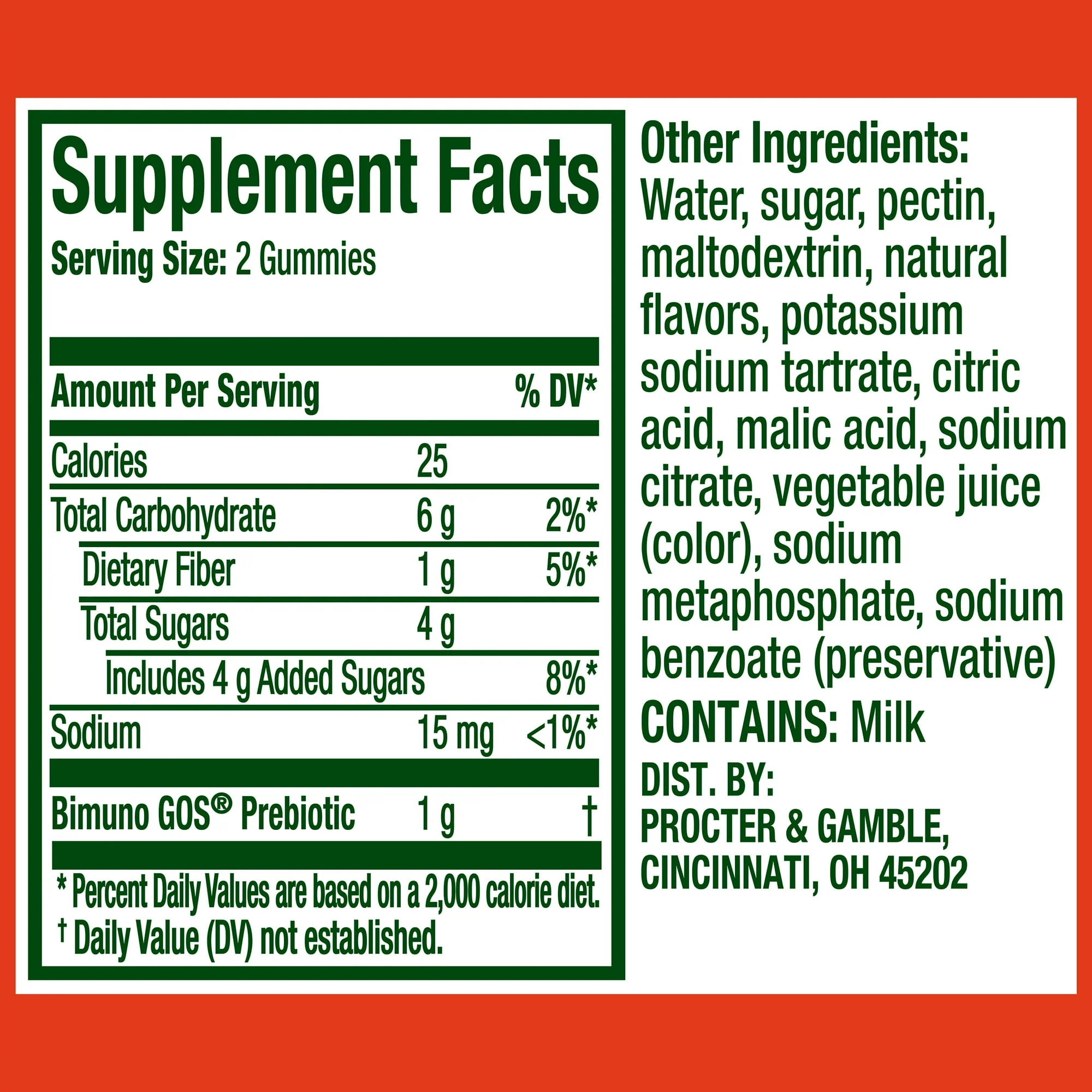 Align Fast Acting Biotic Gummies 46ct - Image 2