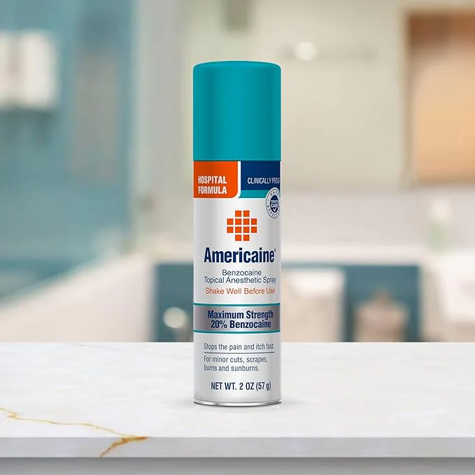 Americaine Benzocaine Anesthetic Spray 2oz