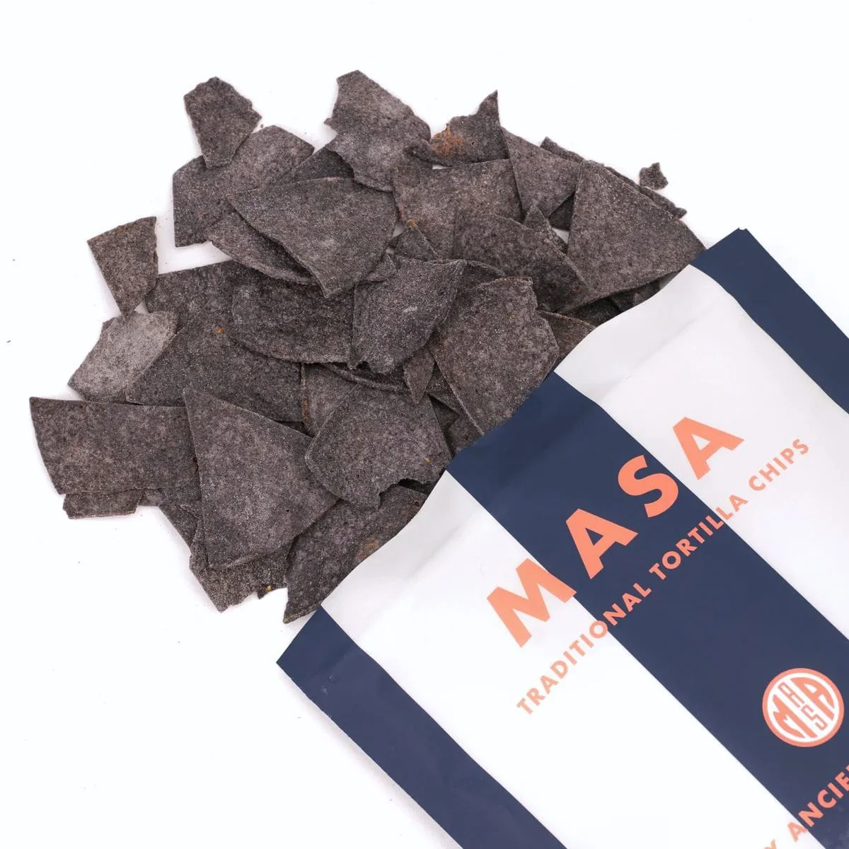 Ancient Crunch Masa Traditional Tortilla Chips Blue, 140g - Image 3
