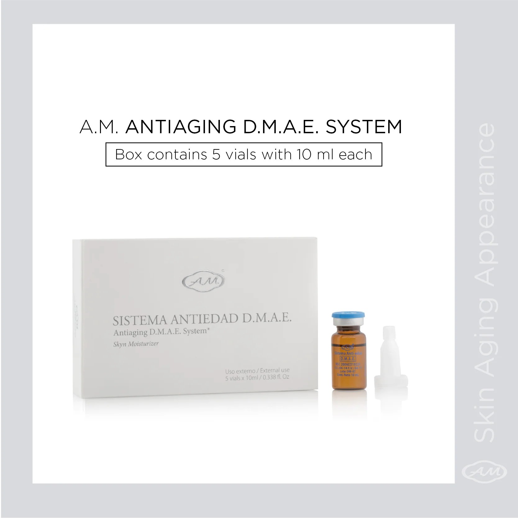 Armesso Antiaging D.M.A.E. System 5 Vials x 10 ml ea