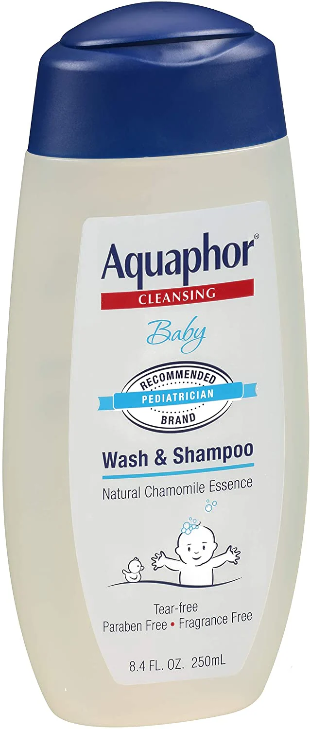 Aquaphor Baby Wash and Shampoo. 8.4 FL. OZ