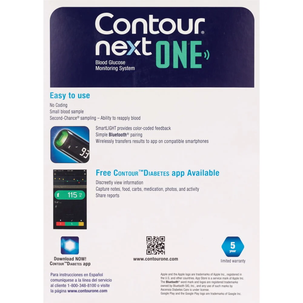 Ascensia Contour Next One Blood Glucose Monitoring System - Image 2