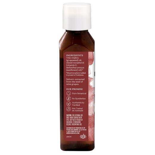 Aura Cacia Grapeseed Skin Care Oil 4oz - Image 2