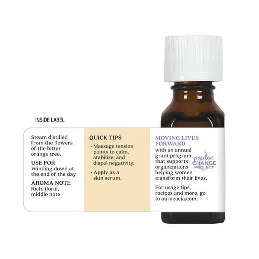Aura Cacia Neroli In Jojoba Oil Essential Oil 0.5oz - Image 2