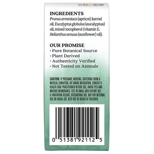 Aura Cacia Oil Eucalyptus Essential Oil Roll-On 0.31oz - Image 2