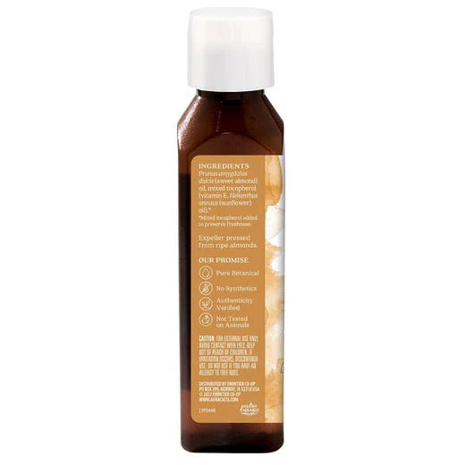 Aura Cacia Sweet Almond Skin Oil 4oz - Image 2