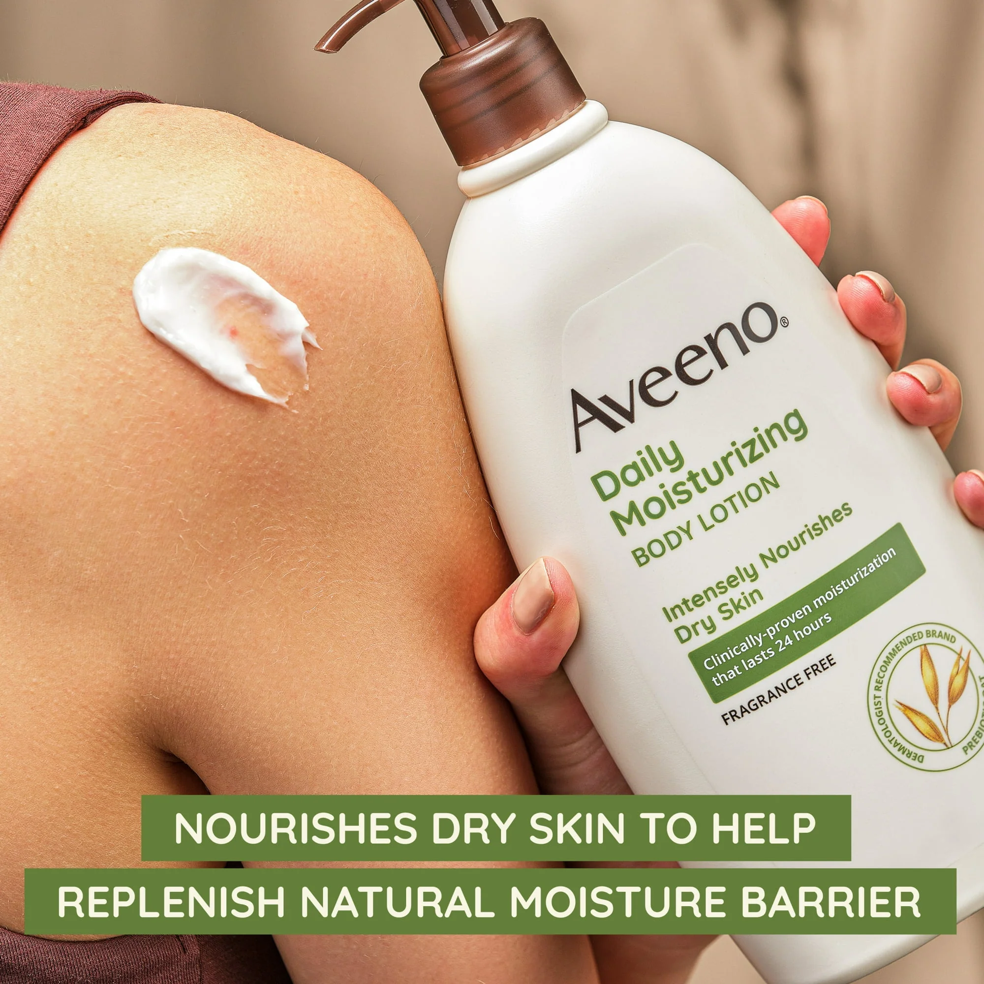 Aveeno Daily Moisturizer Body Lotion 12oz - Image 2