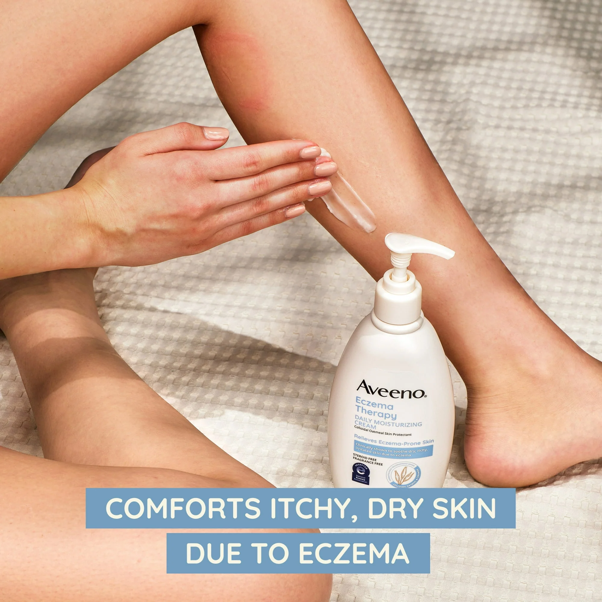 Aveeno Eczema Therapy Moisturizer Cream 7.3oz - Image 2