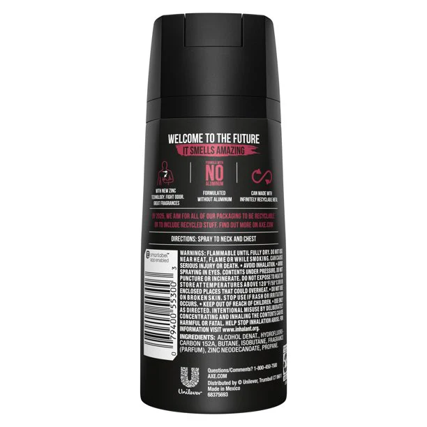 Axe Essence Deodorant Body Spray 4Oz - Image 3