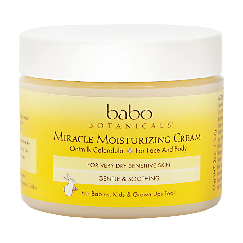Babo Botanicals Miracle Moisturizing Face Cream 2 oz