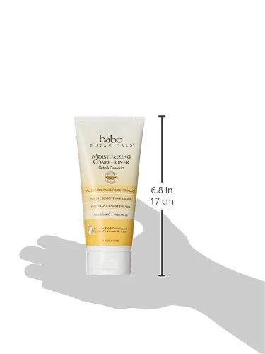 Babo Botanicals Moisturizing Oat & Calendula Conditioner 6oz - Image 2