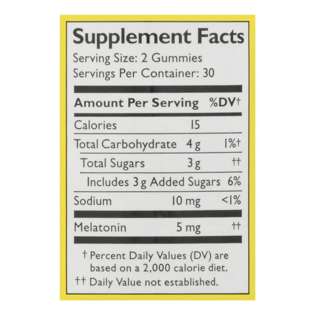 Bach Rescue Plus Sleep Melatonin Sleep Gummies 60ct - Image 3