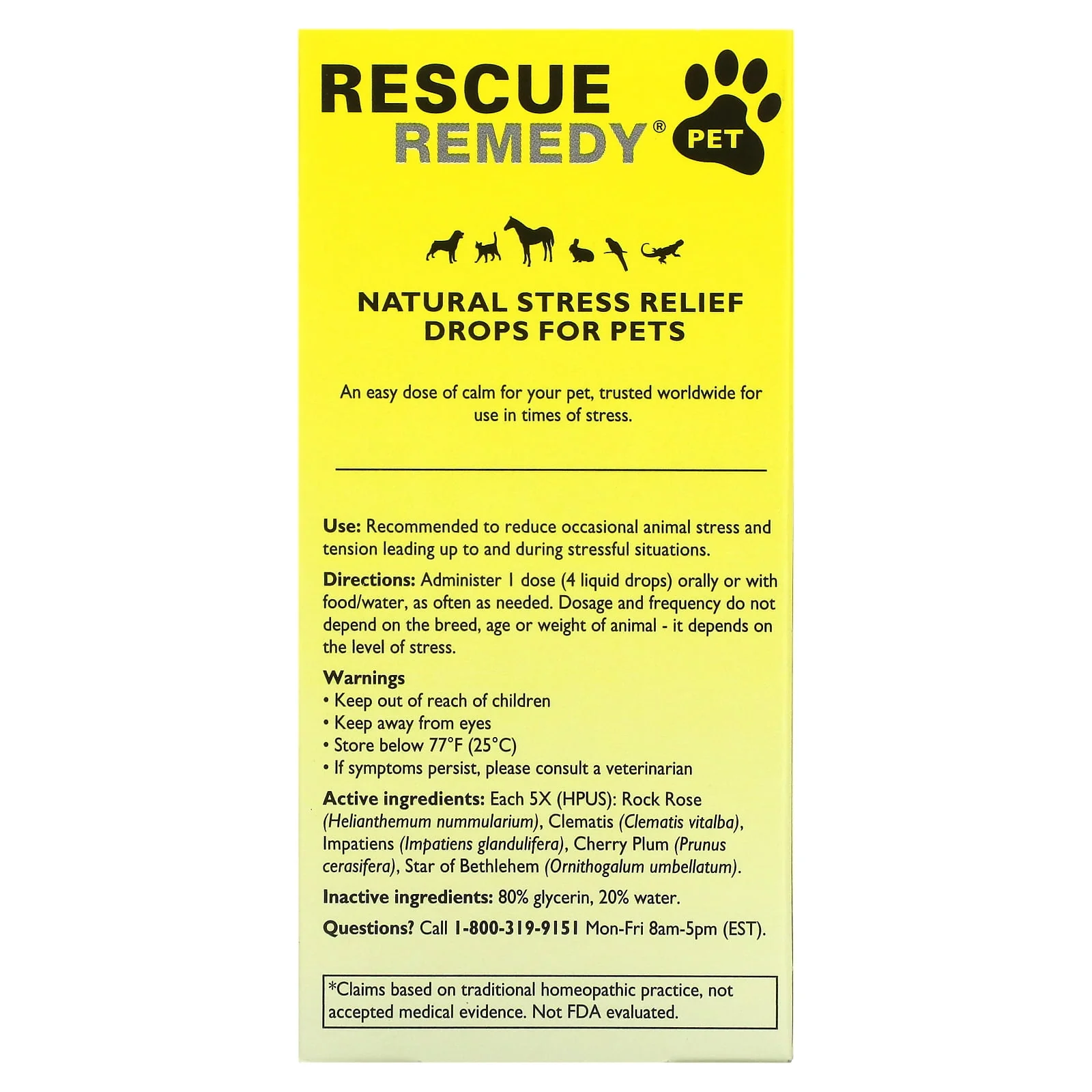 Bach Rescue Remedy Pet 0.7Oz - Image 2