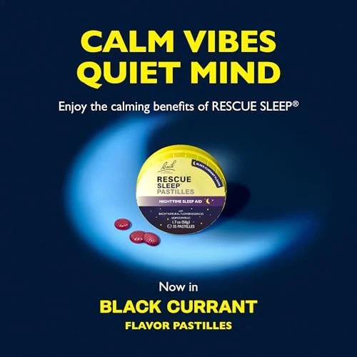 Bach, Rescue Sleep Pastilles, Black Currant, 35 Pastilles, 1.7 Oz - Image 3