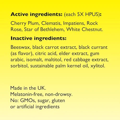 Bach, Rescue Sleep Pastilles, Black Currant, 35 Pastilles, 1.7 Oz - Image 8