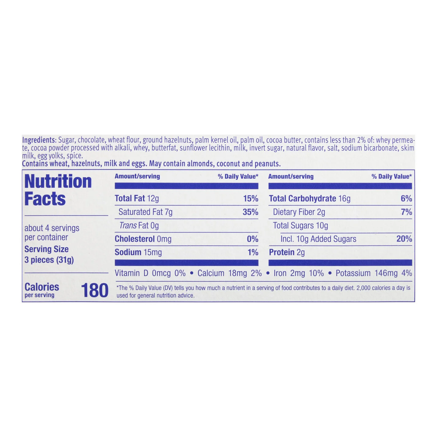 Bahlsen Waffeletten Dark Chocolate 3.5oz - Image 2