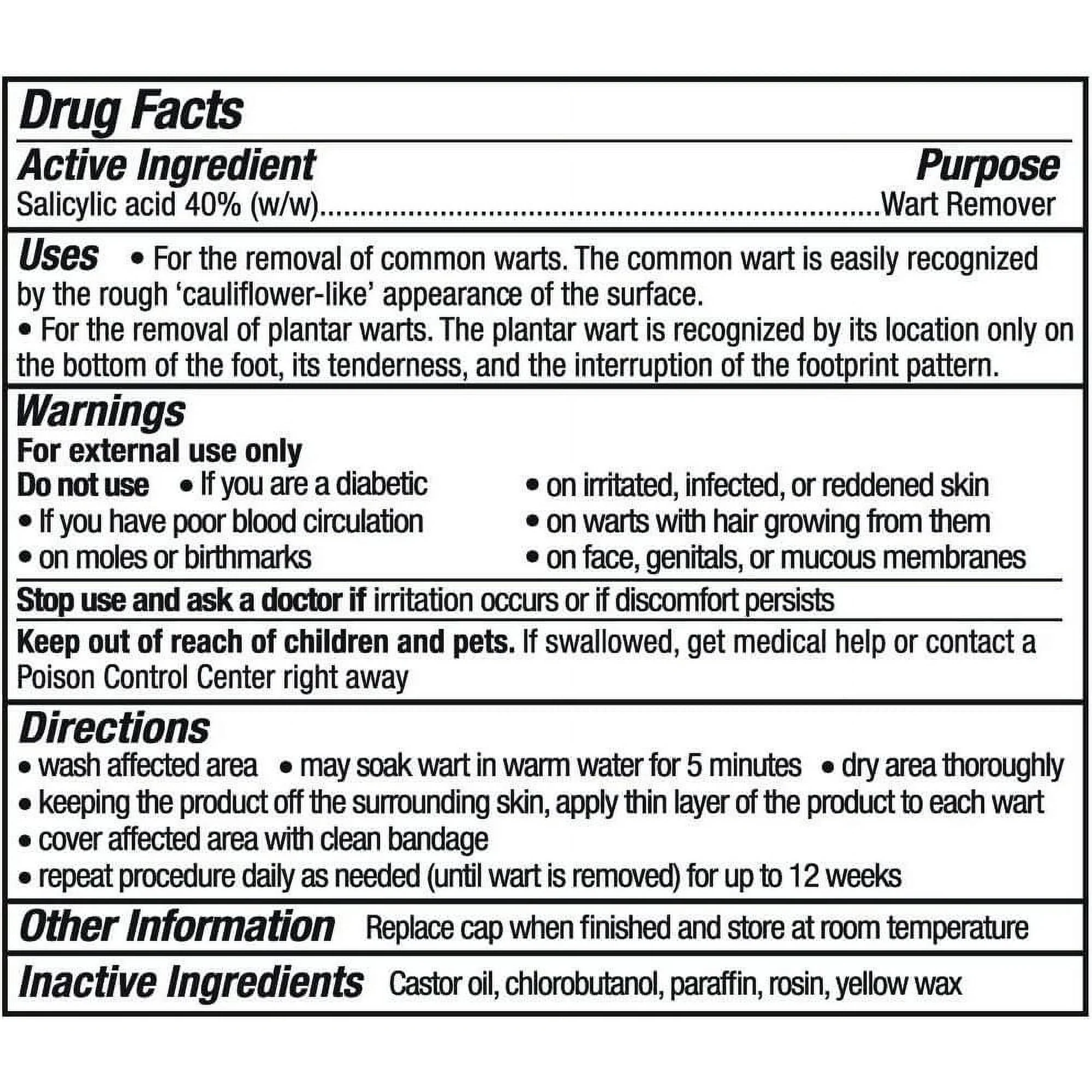 Balassa Wart Stick Remover 0.2oz - Image 2