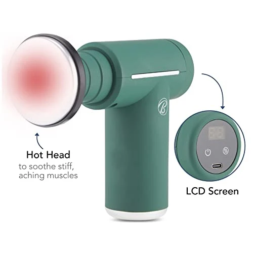 Bally Recovery Massage Gun Cordless with 6 Heads and Hot Cold Therapy - Image 3