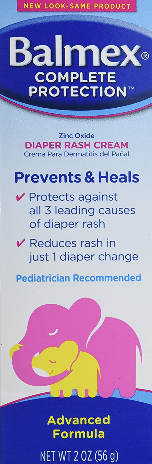 Balmex Complete Protection Diaper Rash Cream 4 oz