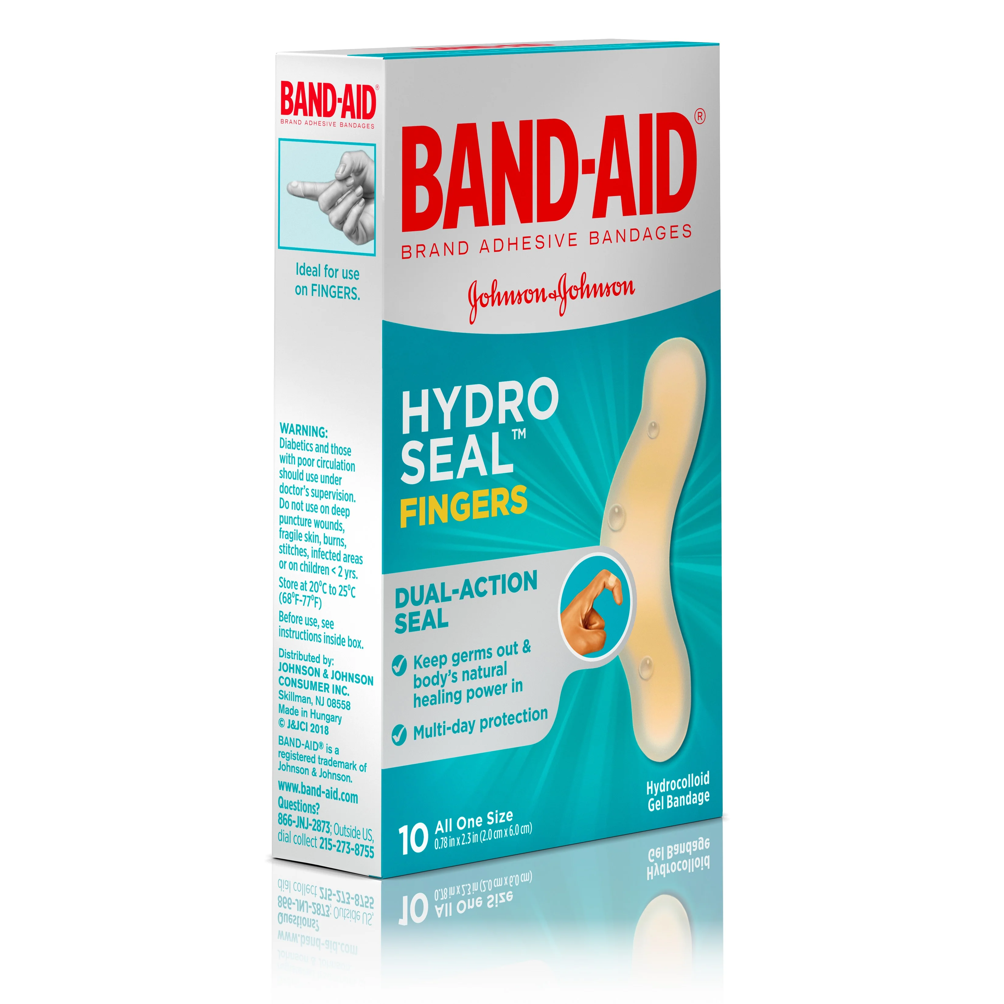 Band-Aid Brand Adhesive Bandages Hydro Seal for All Purpose, Fingers, and Blisters - Image 3