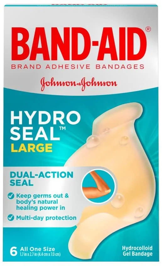Band-Aid Brand Adhesive Bandages Hydro Seal for All Purpose, Fingers, and Blisters - Image 4