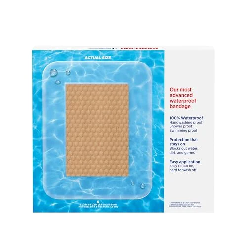 Band-Aid Brand Water Block Flex Adhesive Bandages, Extra Large, 6 CT - Image 3