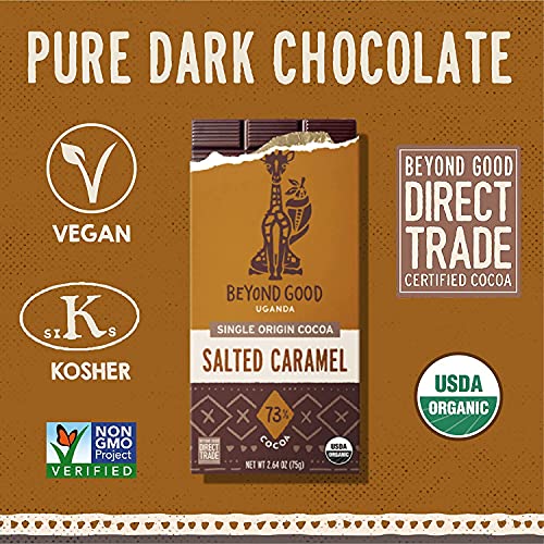 Bar Choc Salted Caramel Case of 12 X 2.64 Oz by Beyond Good - Image 4