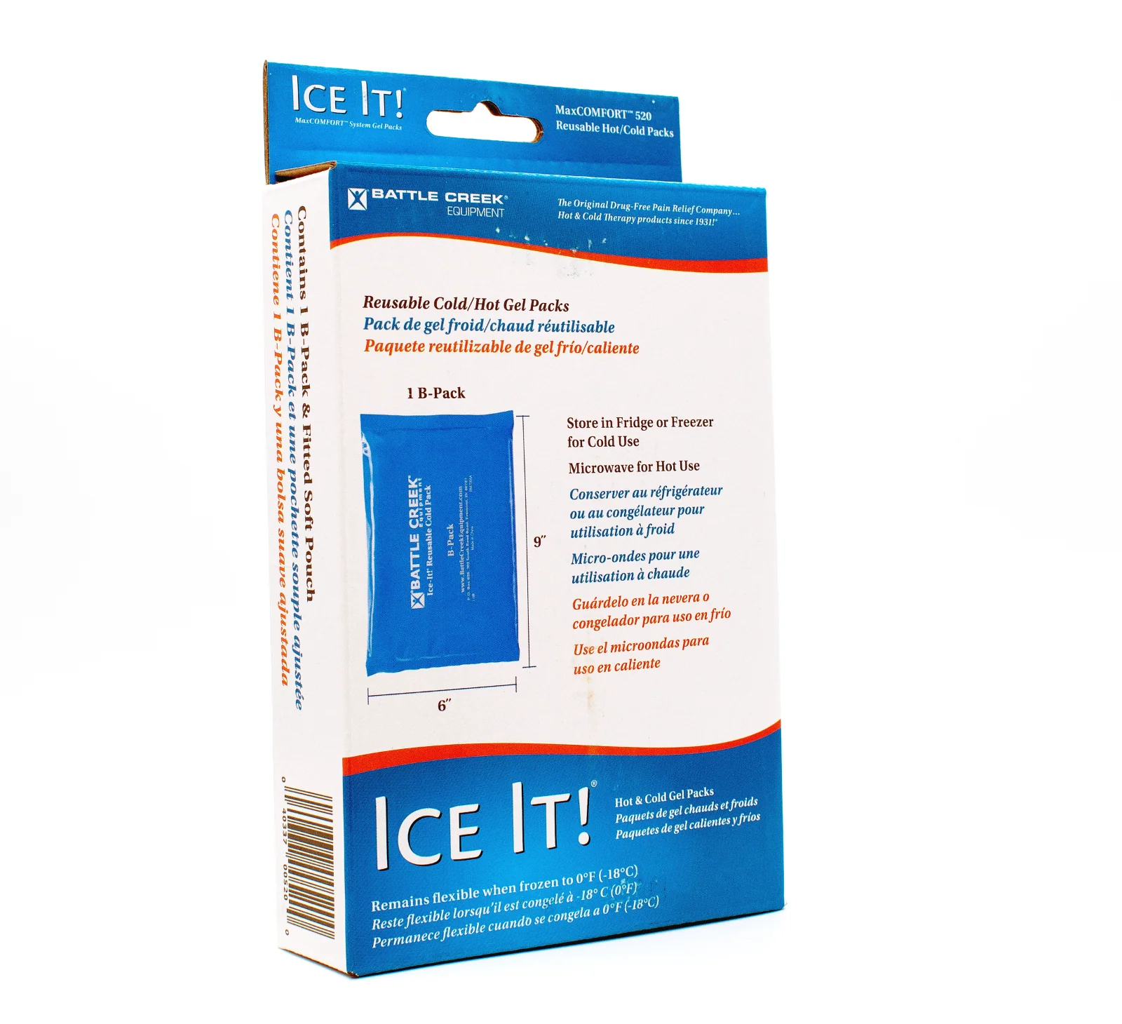 Battle Creek Ice It! B-Pack 520 (cold pack refill)