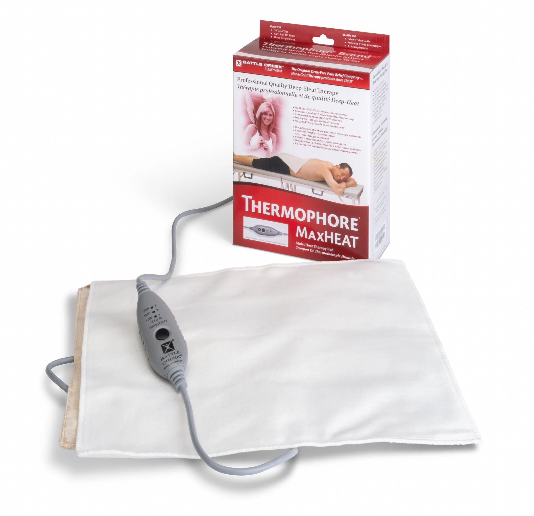 Battle Creek Thermophore MaxHeat 14 x 14in 156