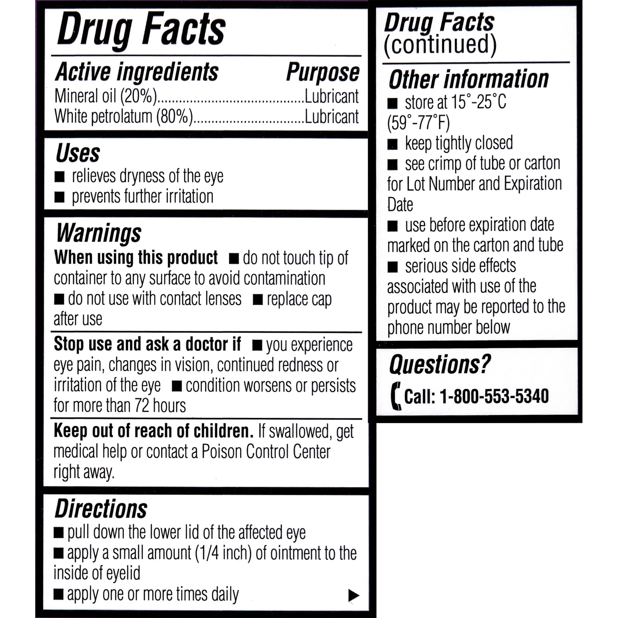 Bausch & Lomb Soothe Pm Dry Eye Drops 1.8oz - Image 2