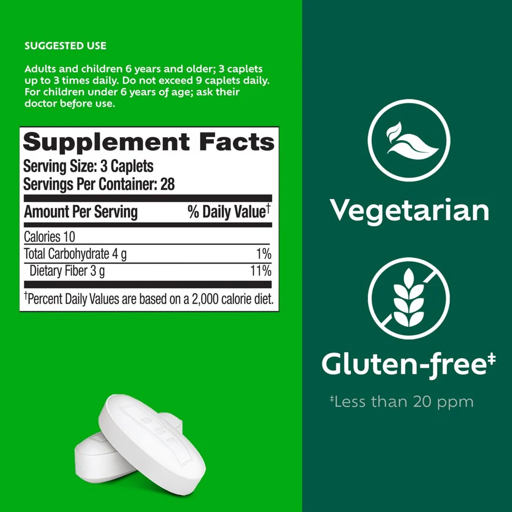 Benefiber Prebiotic Fiber Supplement 84 Caples - Image 3
