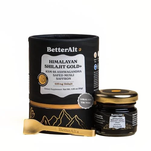 Better Alt Pure Himalayan Shilajit Gold+ 1.06oz