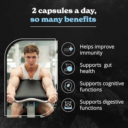 Better Alt Irish Sea Moss with Black Seed Oil, Ashwagandha & Black Pepper 120 Capsules - Image 3