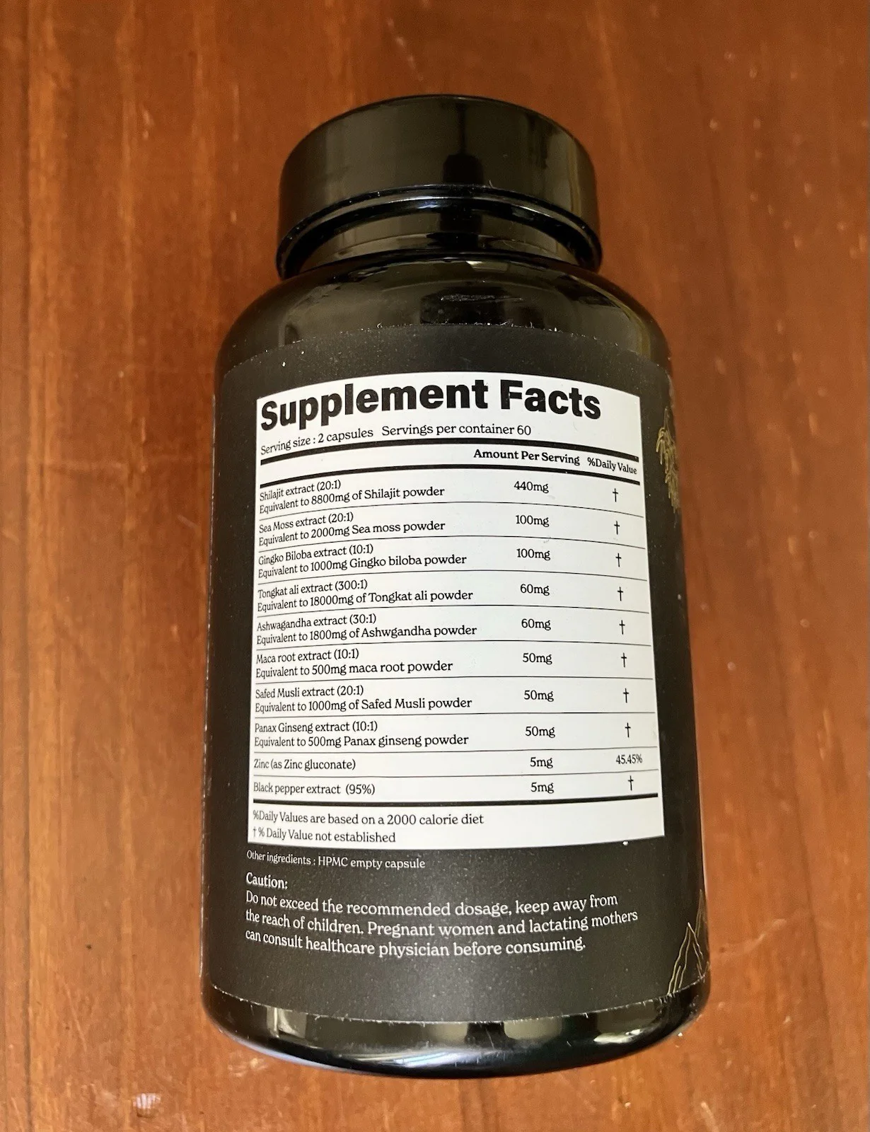 Better Alt Shilajit Sea Moss TA Ashwagandha 92 Minerals Supplement 120 Serving - Image 3