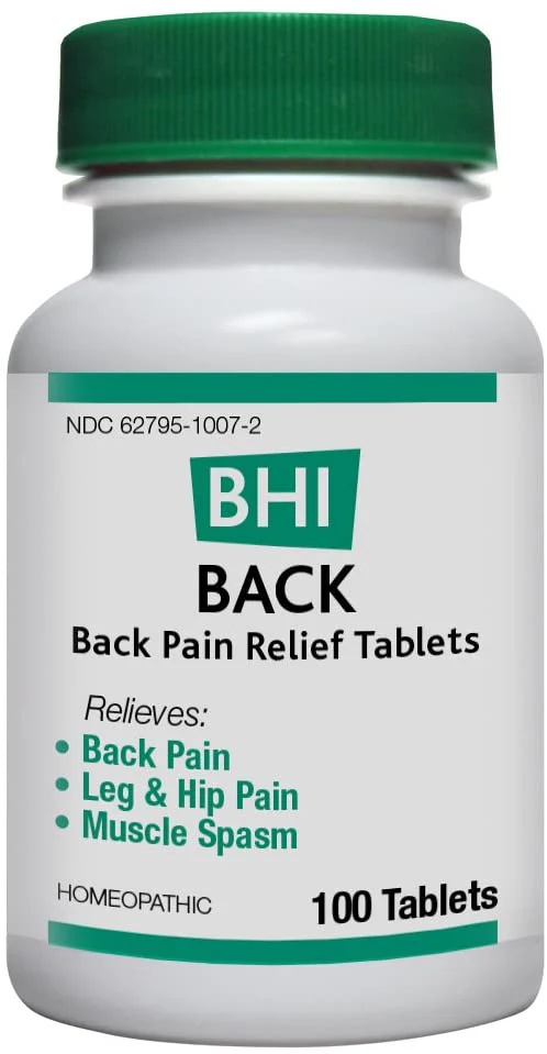 BHI Back Pain Relief Tablets