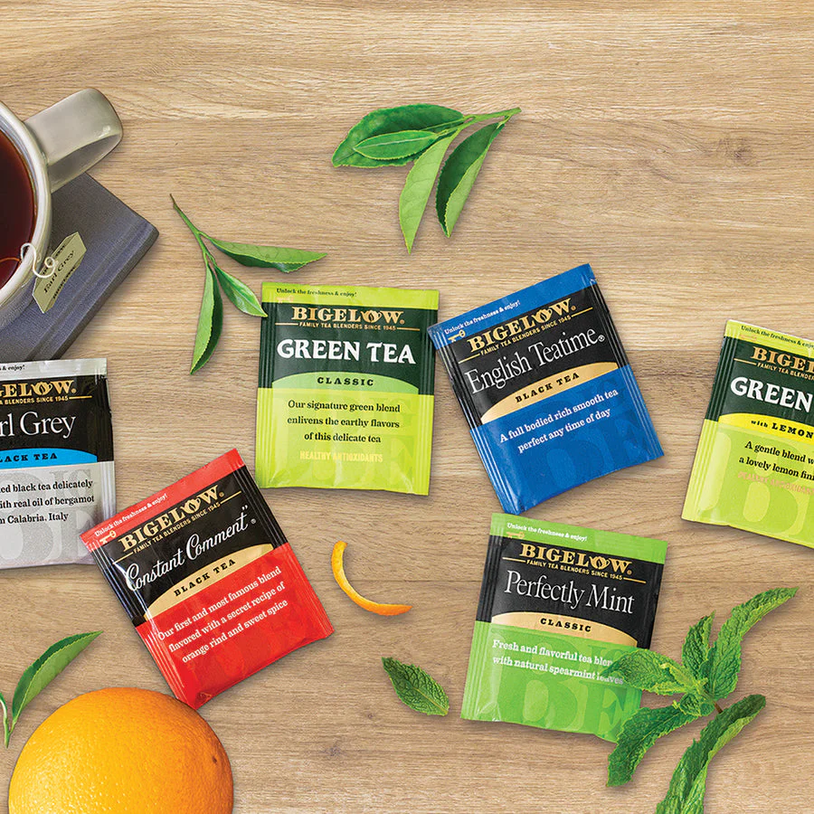 Bigelow Assortee Teas Variety Pack 18 Tea Bags - Image 2