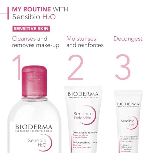 Bioderma Sensibio H2O Cleansing Micellar Water for Sensitive Skin 100ml - Image 3