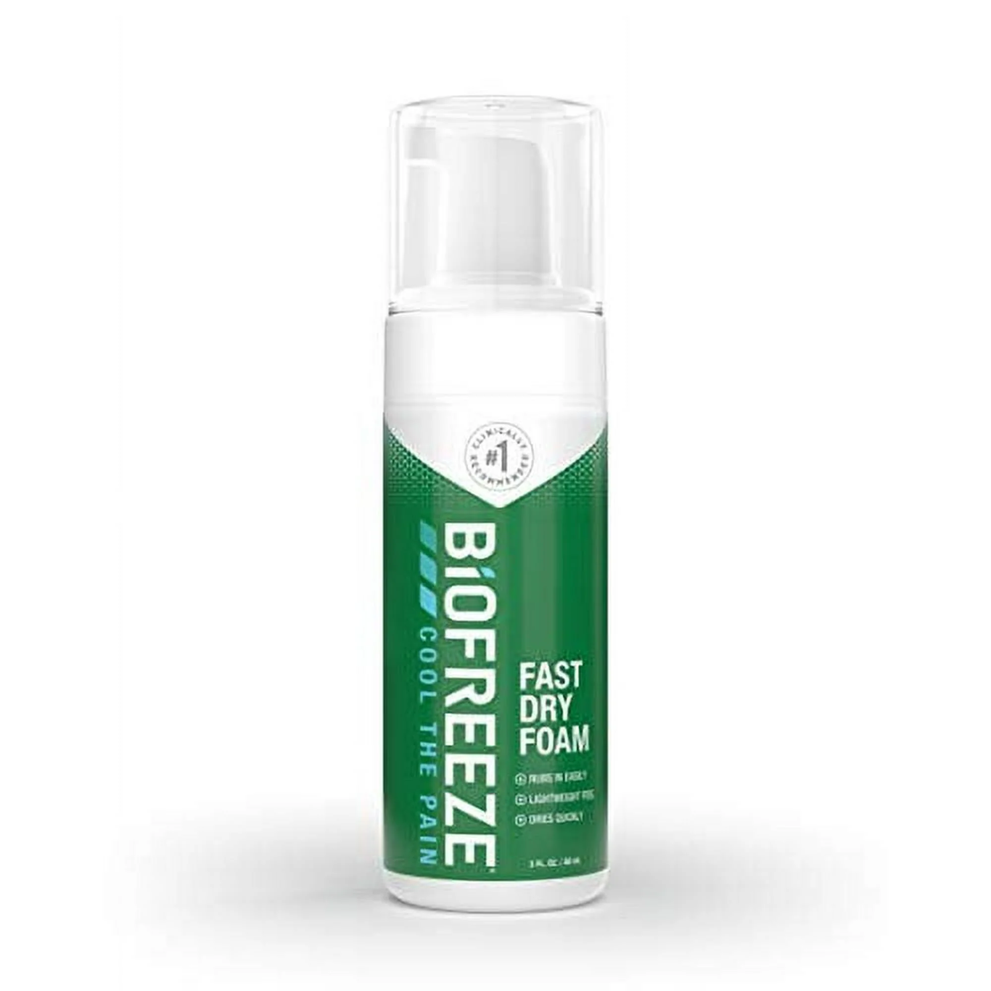 Biofreeze Cool The Pain Fast Dry Foam 3oz