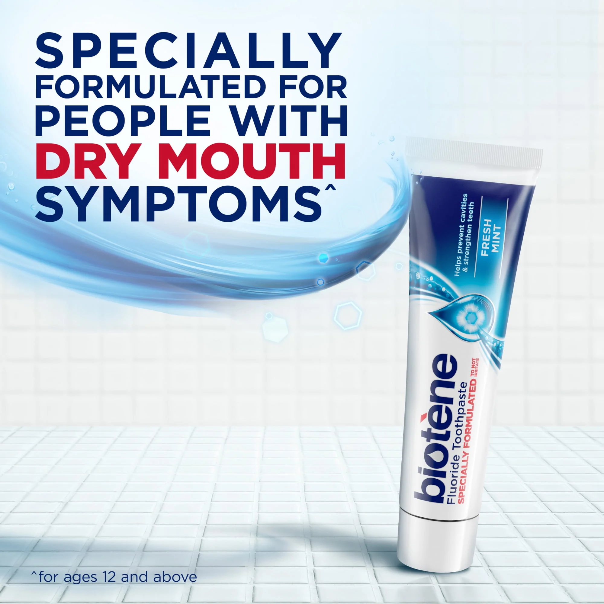 Biotene Dry Mouth Toothpaste Mint 4.3oz - Image 2
